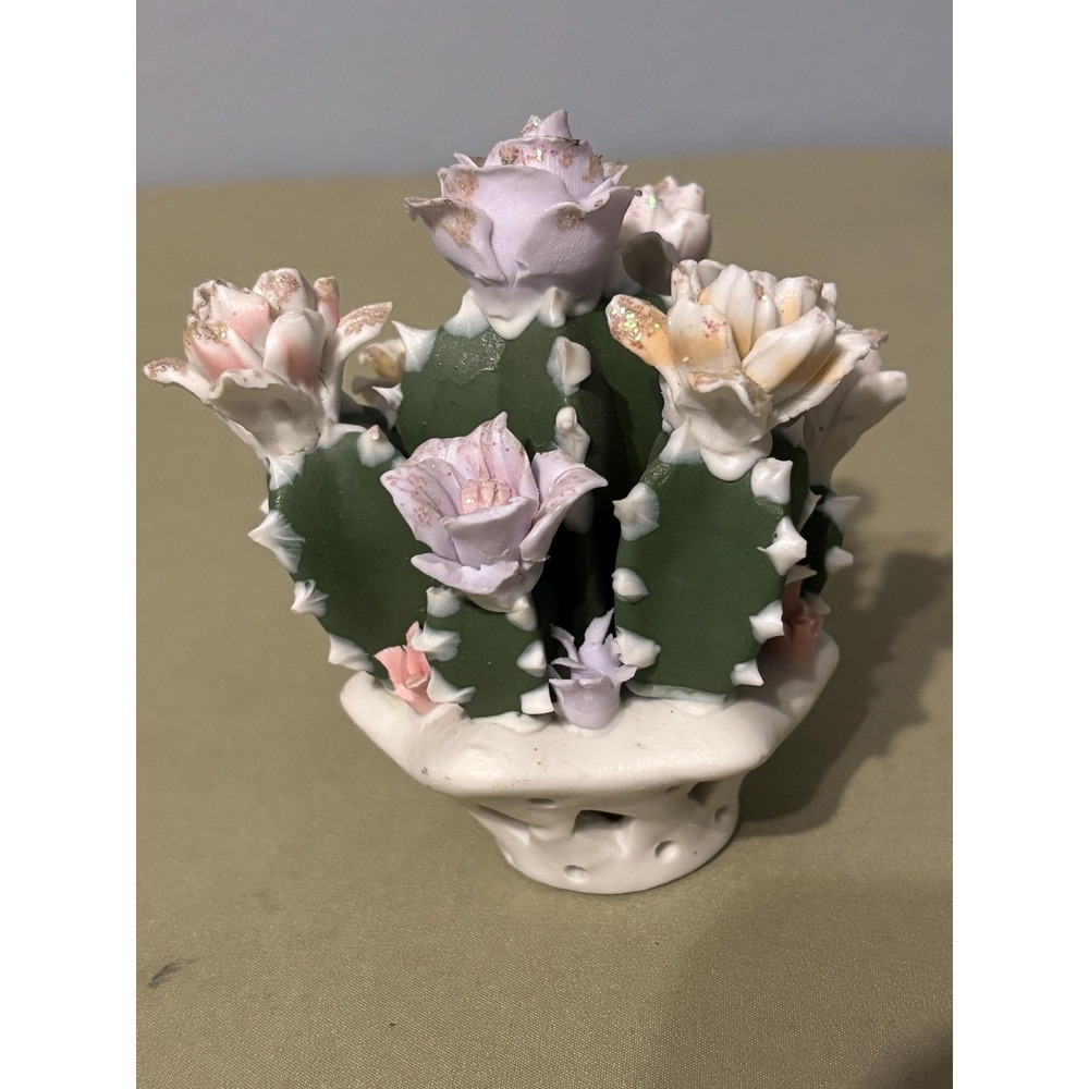 Porcelain Cactus Garden